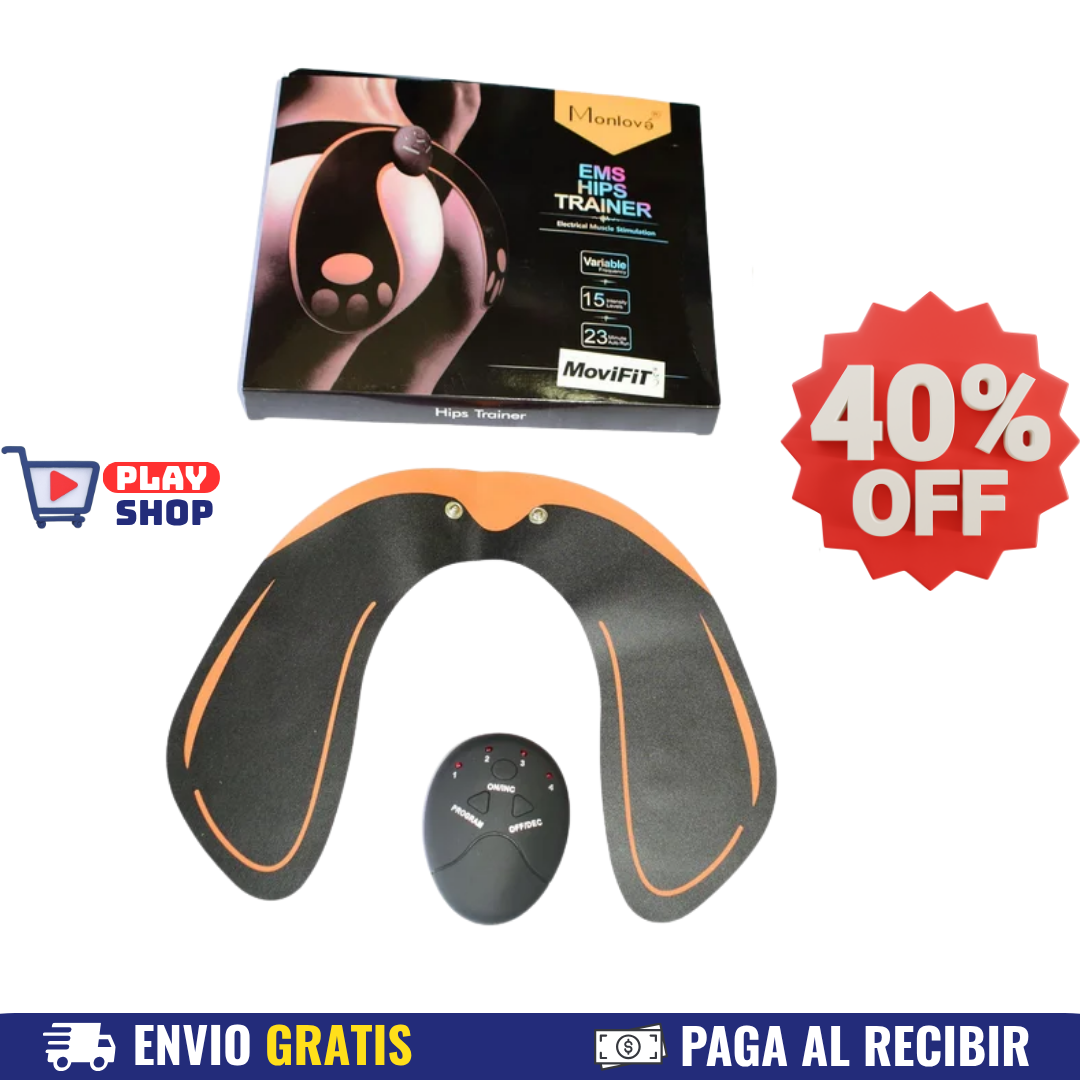 ElectroEstimulador de Glúteos EMS🍑Tonificador y Masajeador