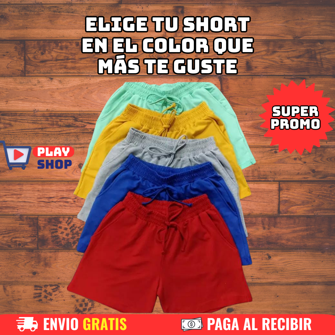 Shorts Para Dama - Alta Calidad