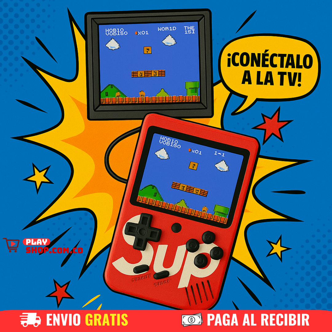 🔥 Consola Retro SUP 400 Juegos 🎮