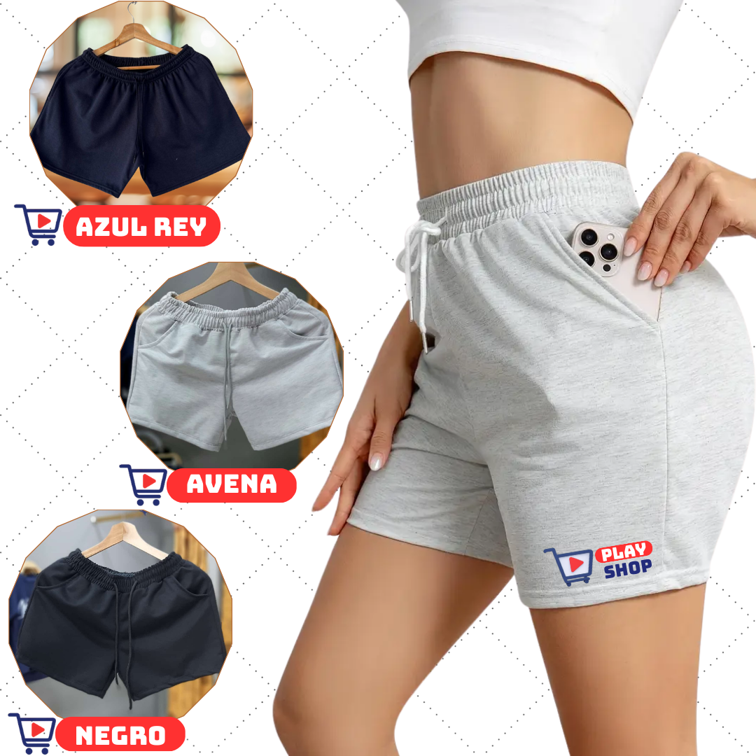Shorts Para Dama - Alta Calidad