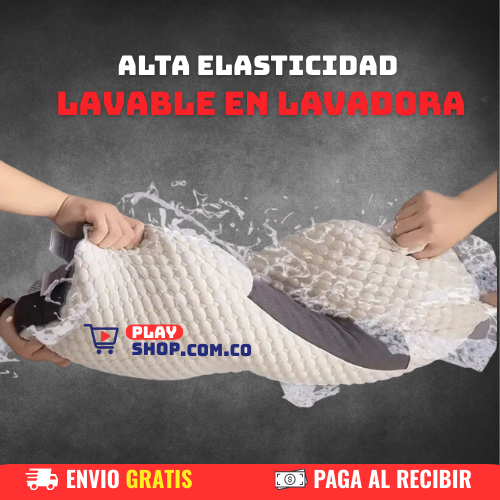 Combo Almohada Ortopédica x2 Unidades - Algodón Antimicrobiano Full Calidad