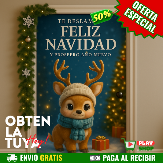 Fundas para puertas🚪 Navideñas🎅🏼