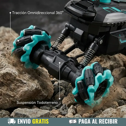 🔥 Carro Todoterreno 6 ruedas con Control por Gestos