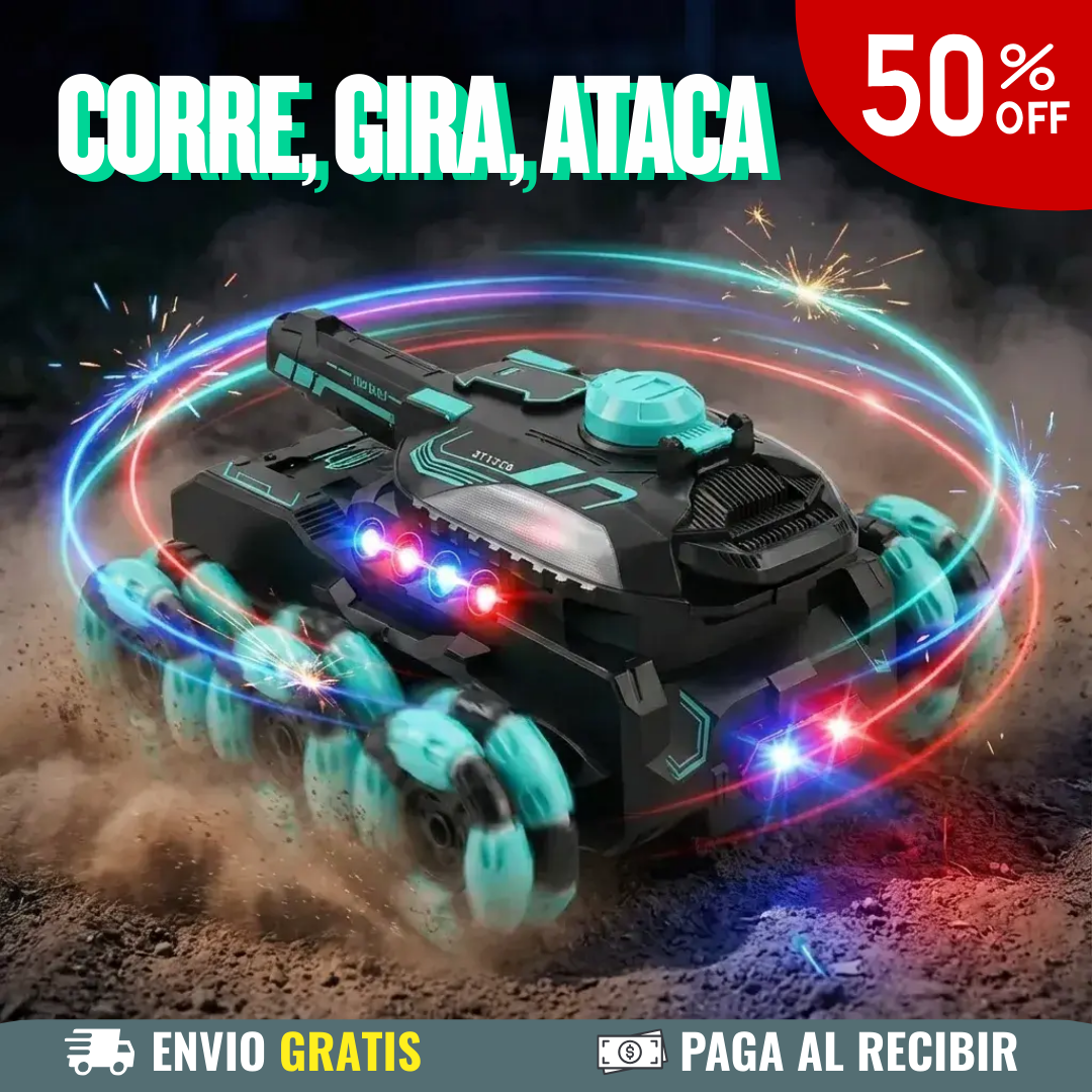 🔥 Carro Todoterreno 6 ruedas con Control por Gestos