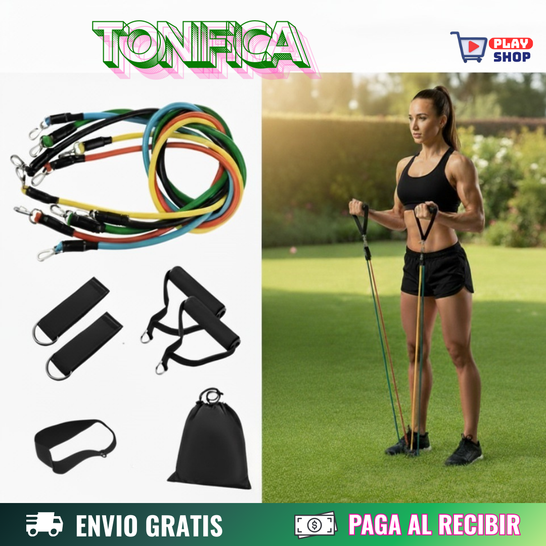 Kit de Bandas elásticas 💪🏻Tonificación y Recuperación
