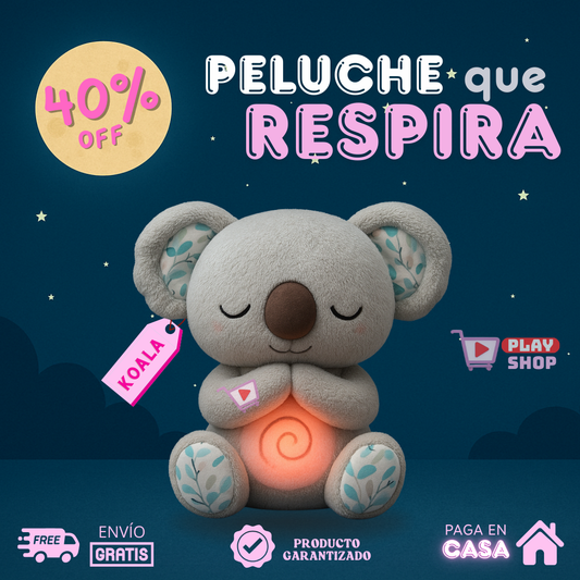 Muñeco que Respira 😌Calma Ansiedad 💤Sueño Profundo