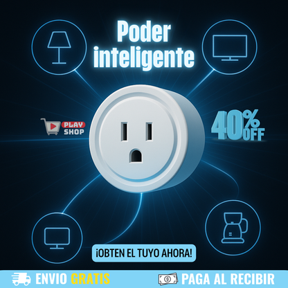 ENCHUFE INTELIGENTE WIFI 🛜Alexa Google Home🏠