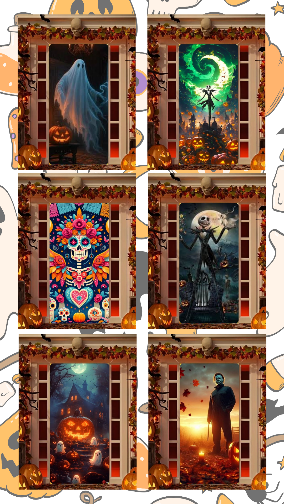 Fundas para puertas🚪 Navideñas🎅🏼