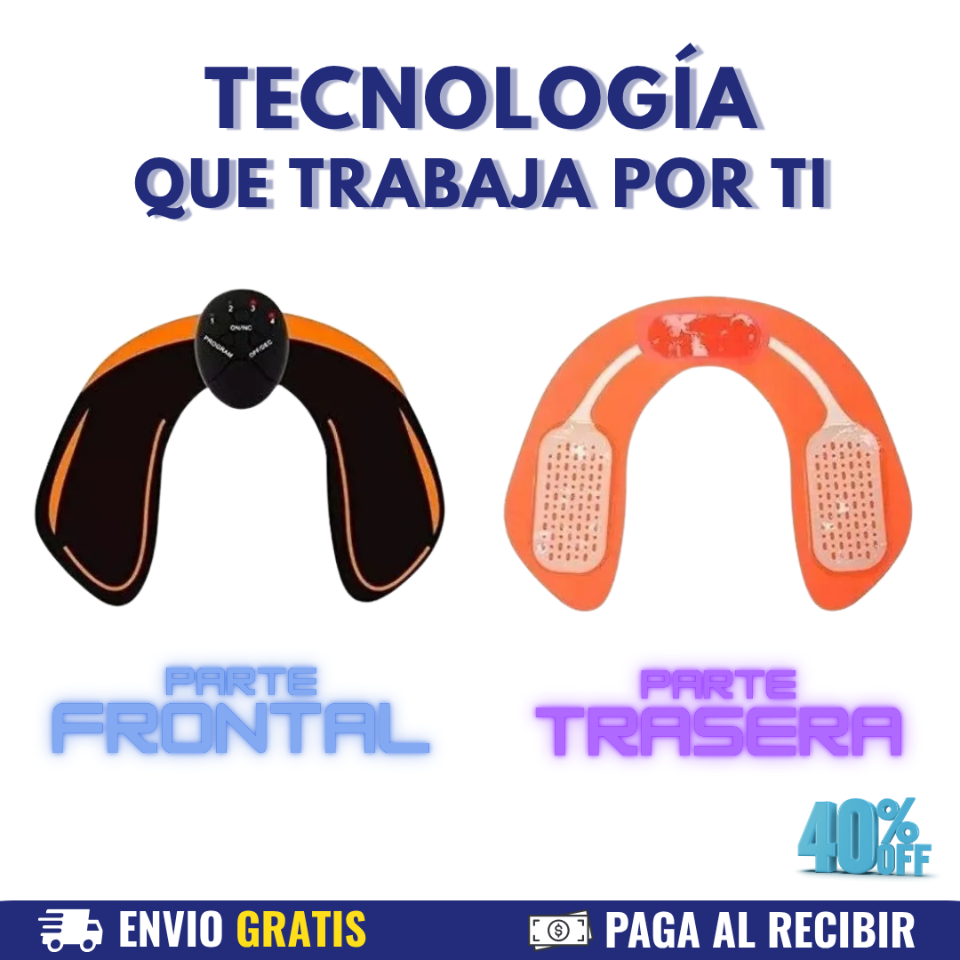 ElectroEstimulador de Glúteos EMS🍑Tonificador y Masajeador