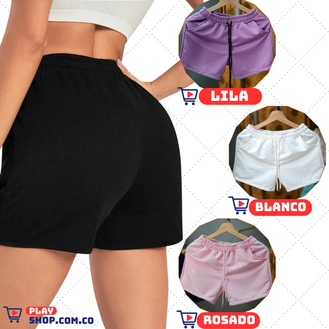 Shorts Para Dama -  Alta Calidad