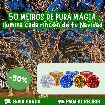 Luces LED Navideñas para Decorar tu Hogar ✨🎄