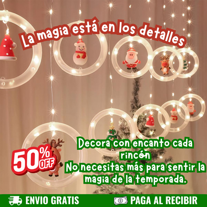 Luces LED Navideñas para Decorar tu Hogar ✨🎄