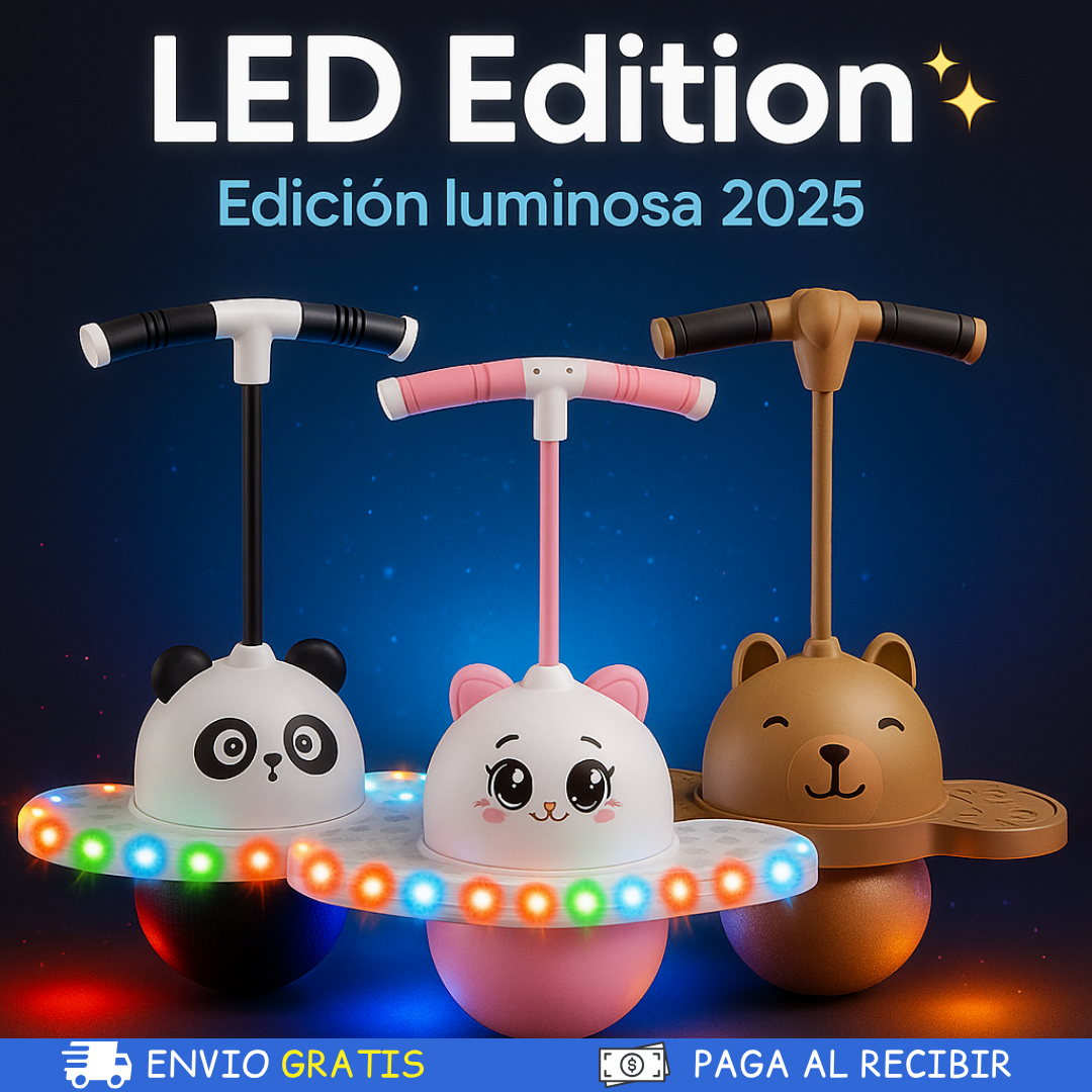 🎉 Jumping Ball Infantil con Manillar 🐇💥