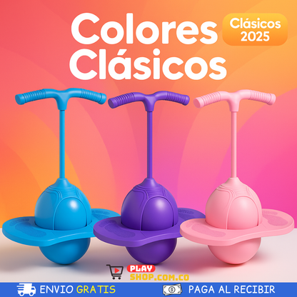 🎉 Jumping Ball Infantil con Manillar 🐇💥