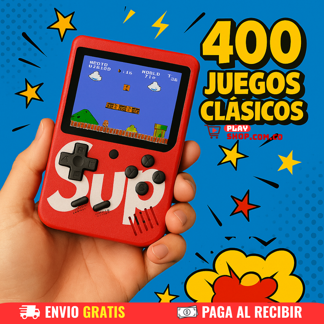 🔥 Consola Retro SUP 400 Juegos 🎮