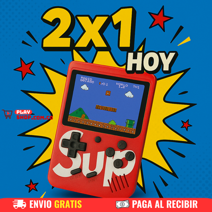 🔥 Consola Retro SUP 400 Juegos 🎮