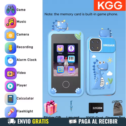 🔥 Teléfono Infantil Educativo con Cámara – Mini Smartphone Seguro