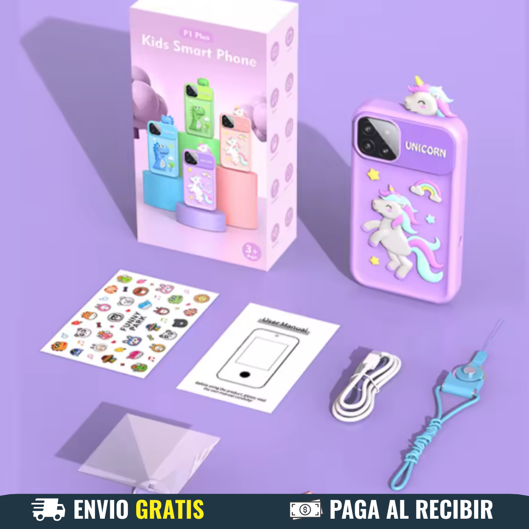 🔥 Teléfono Infantil Educativo con Cámara – Mini Smartphone Seguro