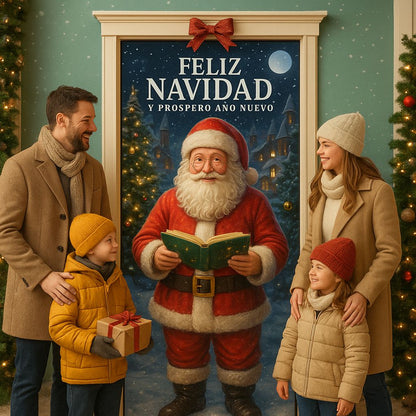 Fundas para puertas🚪 Navideñas🎅🏼